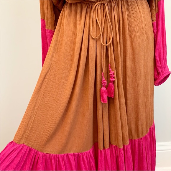 Free People Never Forget Long Sleeve Maxi Dress - Picture 8 of 15